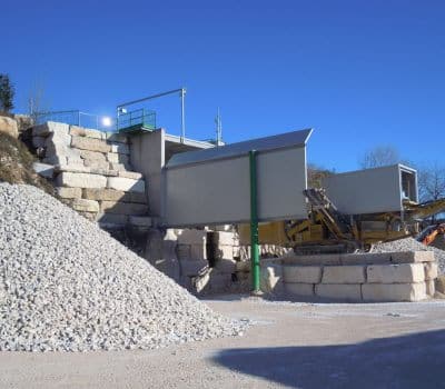 Impianto lavorazione e recupero materiali inerti asiago