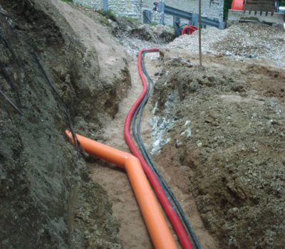 realizzazione impianti fognari Asiago